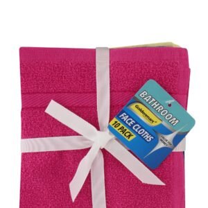 O2 10 Piece Facecloths - Assorted