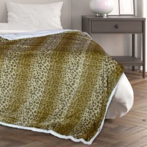 Pierre Cardin Bed Throw - Gold