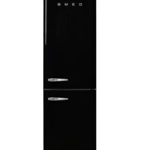 Smeg Retro Combination Fridge 60CM - Glossy Black