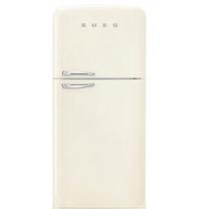 Smeg Retro Extra Volume Combination Fridge - Cream