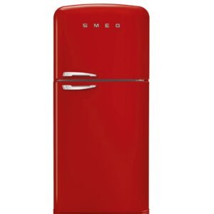 Smeg Retro Extra Volume Combination Fridge - Fiery Red
