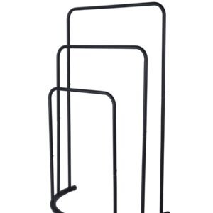 Storage Solutions Multi Towel Rack - Black