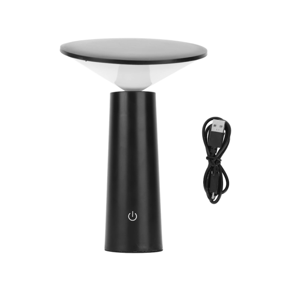 Urban Decor 20cm LED Mini Lamp Black