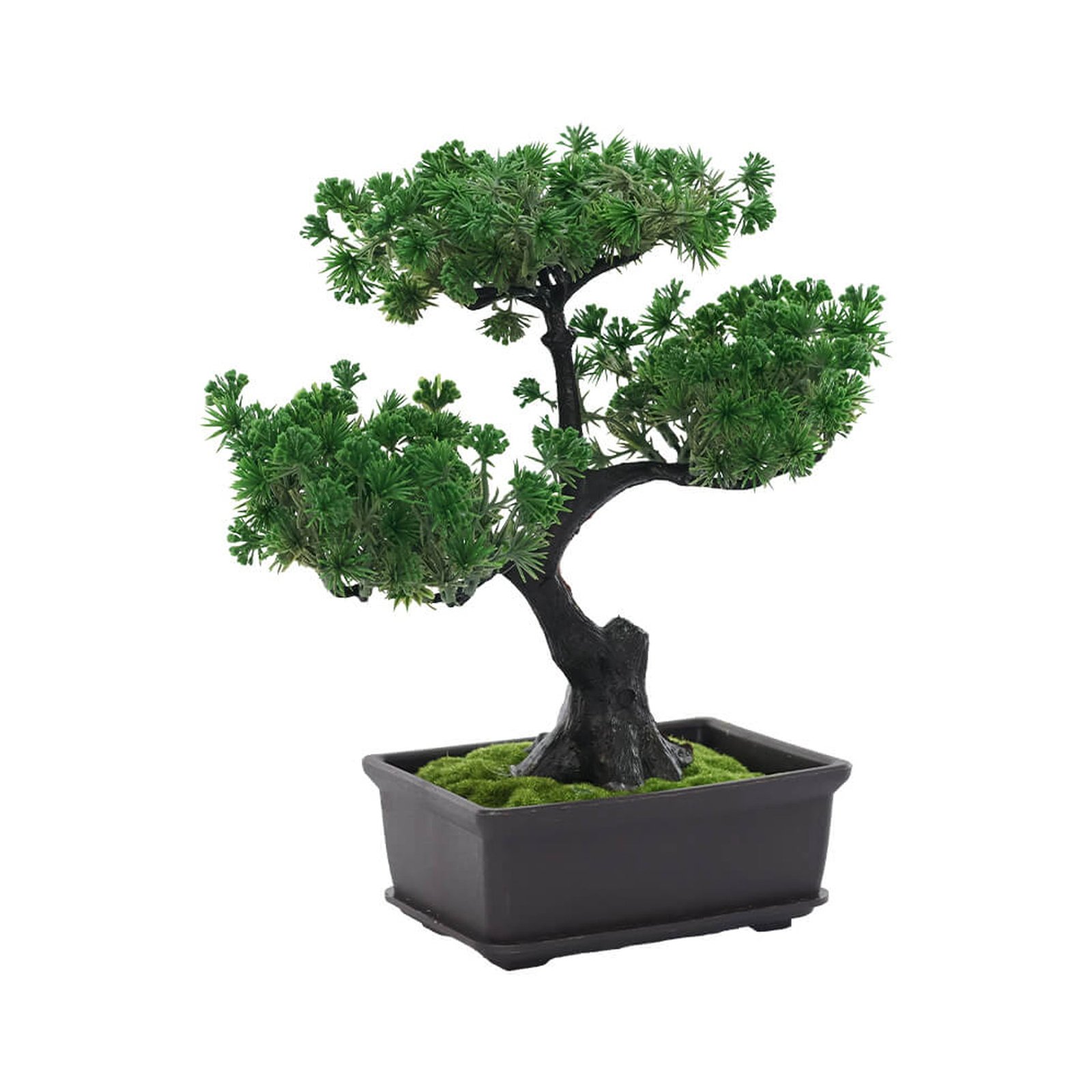 Urban Decor 26cm Bonsai Plant with Plastic Pot Green