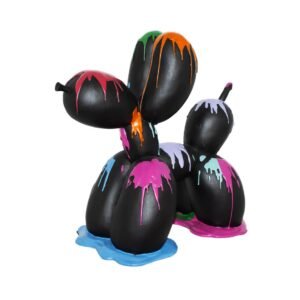 Urban Decor 41cm Graffiti Balloon Dog Multicolored