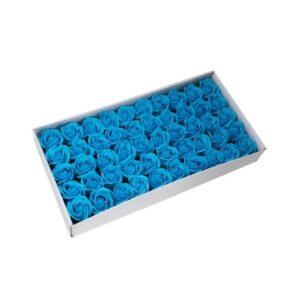 Urban Decor Artificial Flowers Box of 50 Blue