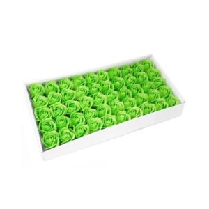Urban Decor Artificial Flowers Box of 50 Light Green