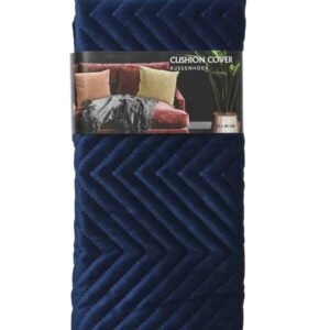 Urban Decor Cushion Cover 45 x 45cm Pattern 1 - Navy Blue