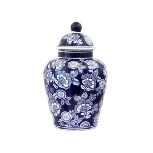 Urban Decor Ginger Jar Blue & White