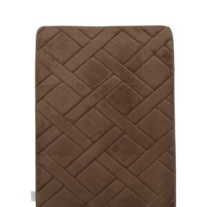 Urban Decor Memory Foam Bathroom Mat 50 x 80mm - Brown