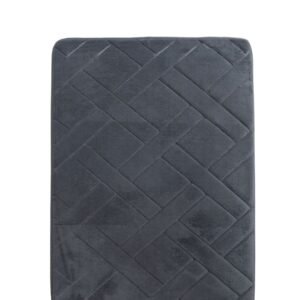 Urban Decor Memory Foam Bathroom Mat 50 x 80mm - Dark Grey