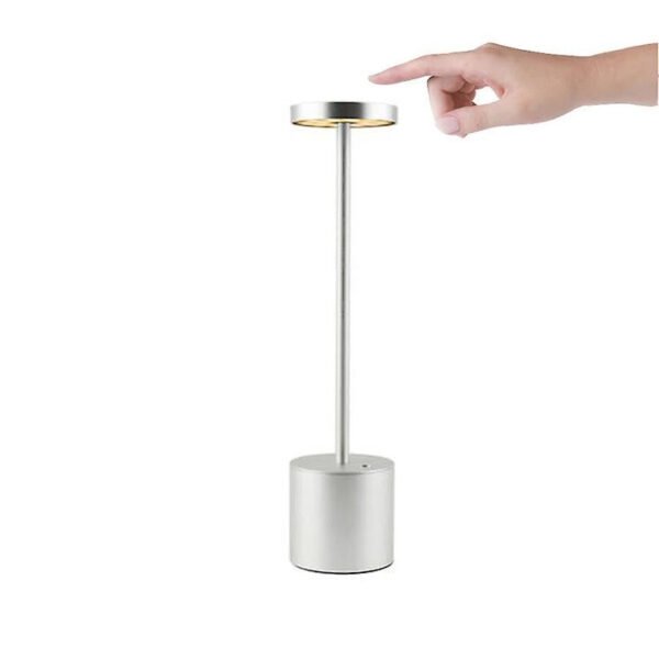 Urban Decor Table Lamp Silver