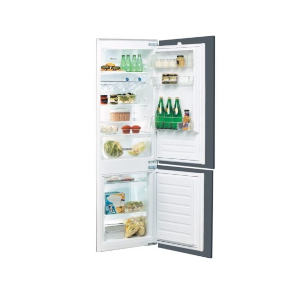 Whirlpool 275L Built-In Combi Fridge Stainless Steel