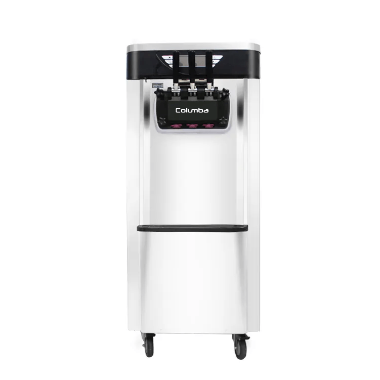 ice cream machine – 2 flavour + mix – f/m with pre cooler & air pump (41 48l/h) catering equipment suppliers Ice Cream Machine – 2 Flavour + Mix – F/M with Pre-Cooler & Air-Pump (41-48L/h) - Catering Equipment Suppliers