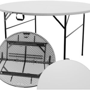 Buy 1.6m Round Folding Table (8-10 Seater) | Heavy-Duty & Portable SA Online South Africa - Global Links SA