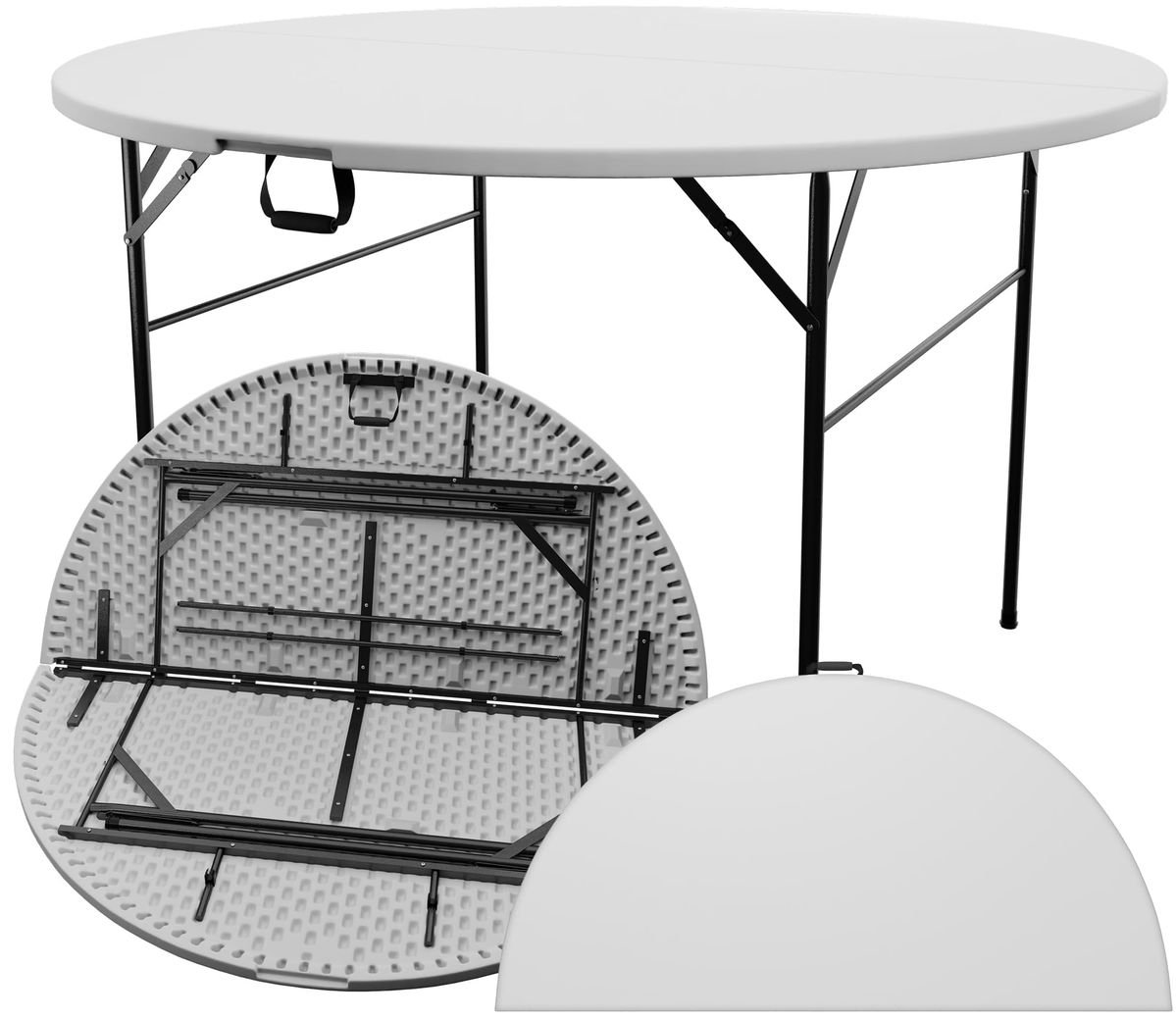 buy 1.6m round folding table (8 10 seater) | heavy duty & portable sa online south africa global links sa Buy 1.6m Round Folding Table (8-10 Seater) | Heavy-Duty & Portable SA Online South Africa - Global Links SA